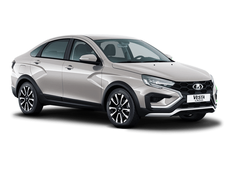 Купить Lada Vesta Cross в Кемерово - Серебристый "Платина"